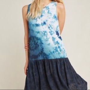 Anthropologie Saturday Sunday Maisie Tie-Dye Dress